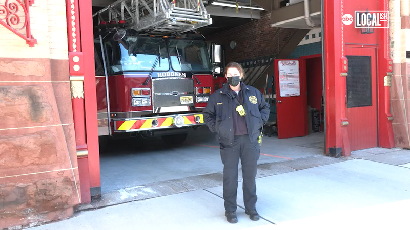 Audra Carter Serving As First Female Battalion Chief Of Hoboken Fire Department Abc7 New York