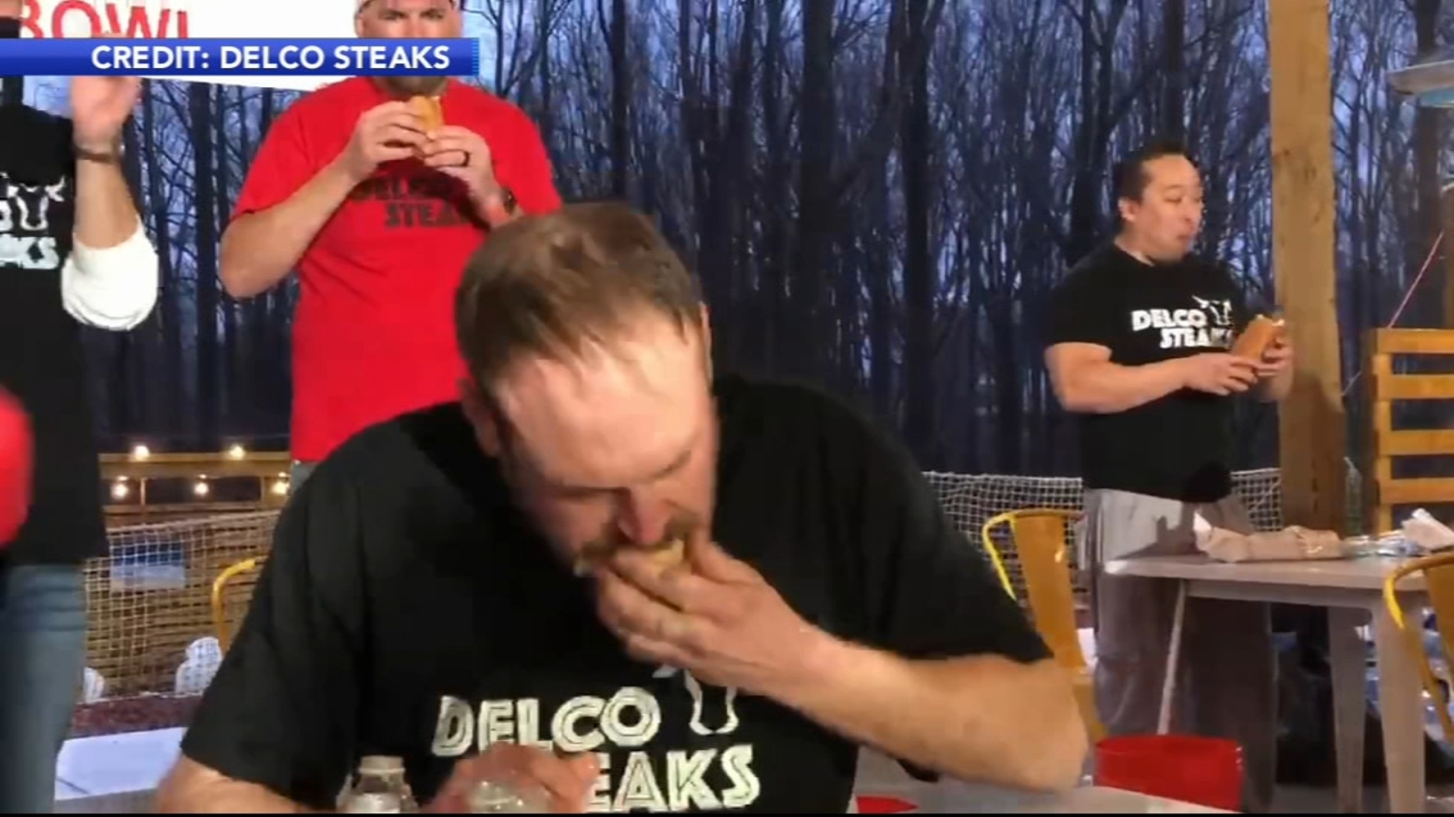 National Cheesesteak Day Pennsylvania man wins Delco Steak's