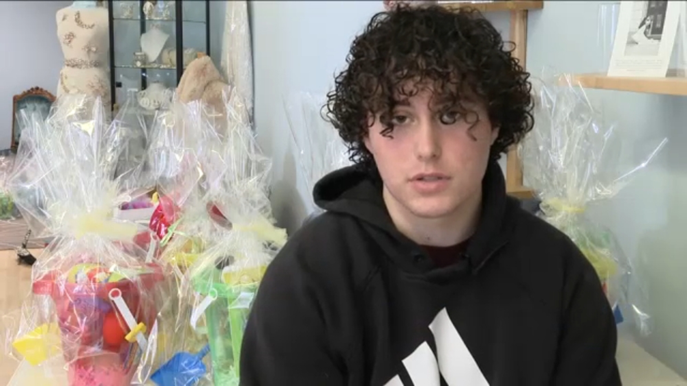 Be Kind: Teen donates hundreds of Easter baskets to kids in need