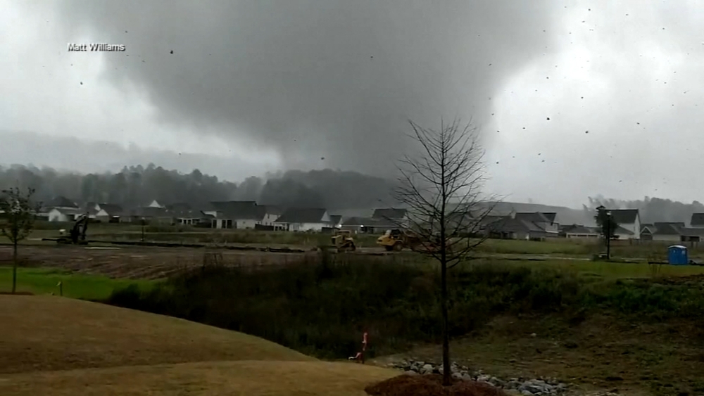 Deadly tornadoes rip through Alabama, killing at least 5
