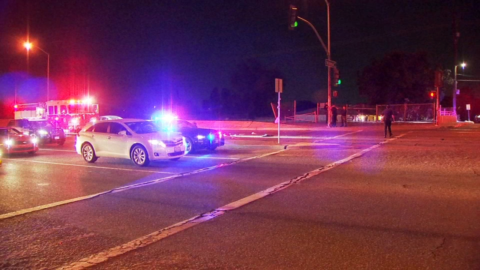 Pedestrian killed after being hit by car in central Fresno - ABC30 Fresno