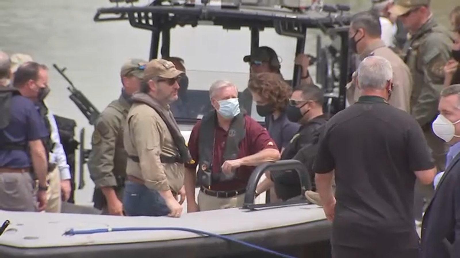 Sens. Ted Cruz, John Cornyn lead senate tour to Rio Grande Valley in reaction to immigration disaster