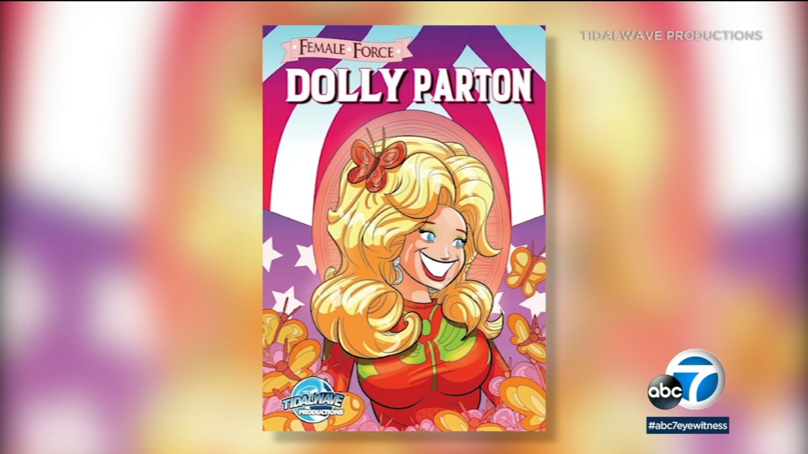 Dolly Parton gets her own comic book showing she's a true 'Female Force