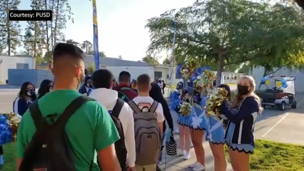 More Porterville Unified students return to campus