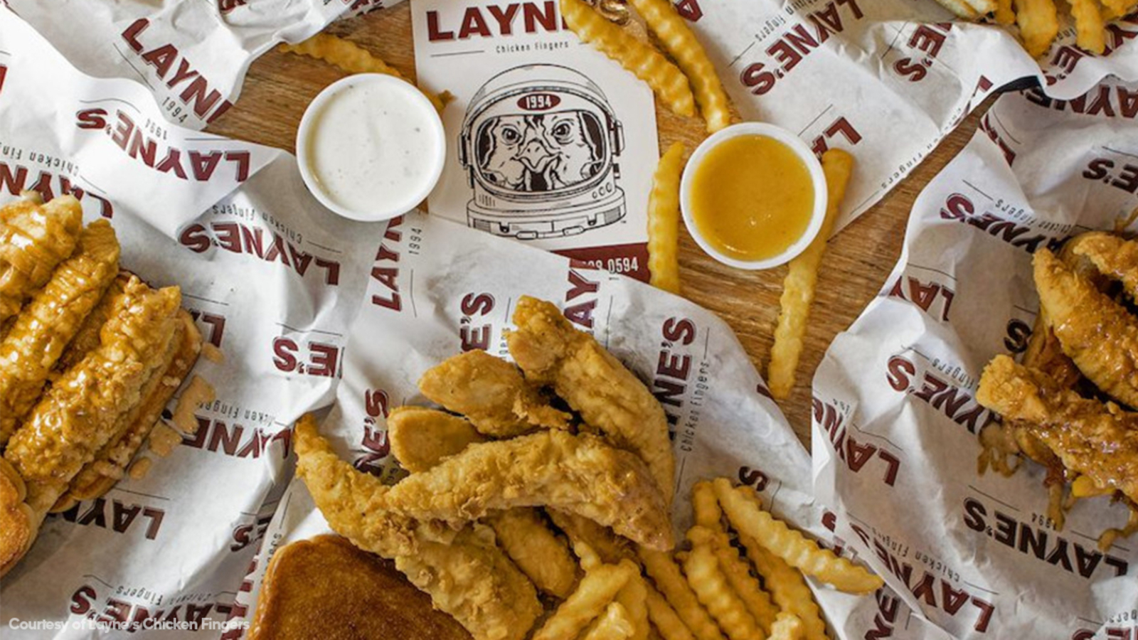 Texas A&M Cultfavorite Layne's Chicken flies into Houston with 1st