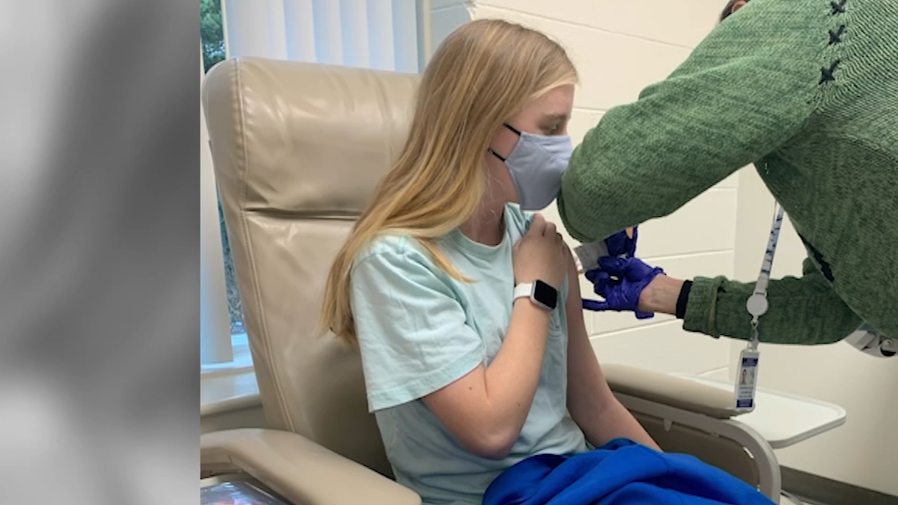 Cary 12-year-old in Pfizer trial eager for the world to return to normal