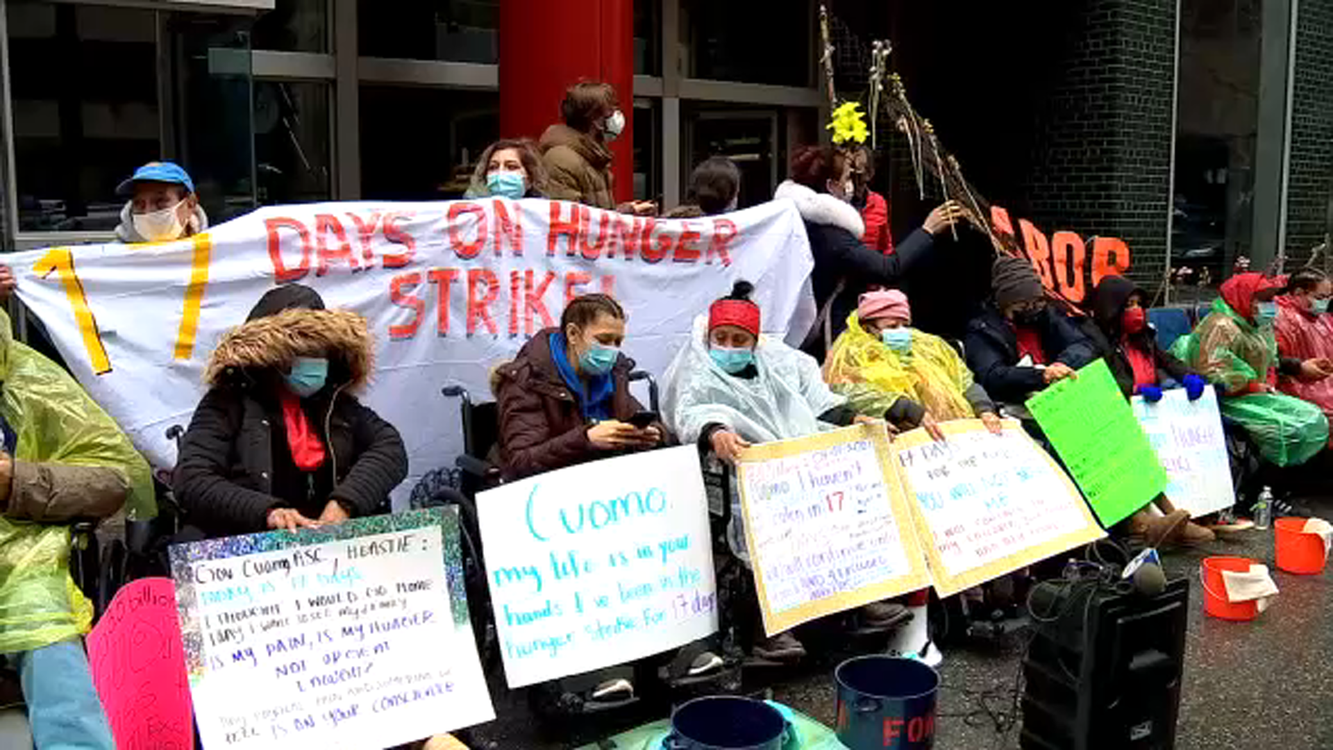 Hunger strike continues for workers denied COVID-19 relief