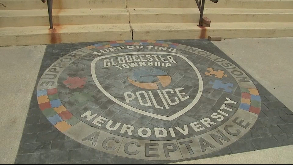 Gloucester Twp. police dedicates walkway to World Autism Awareness Day
