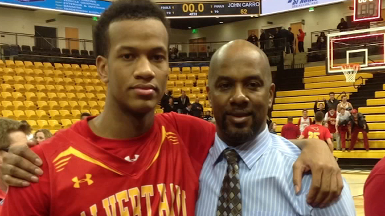 UH's Justin Gorham has a guardian angel on the hardwood