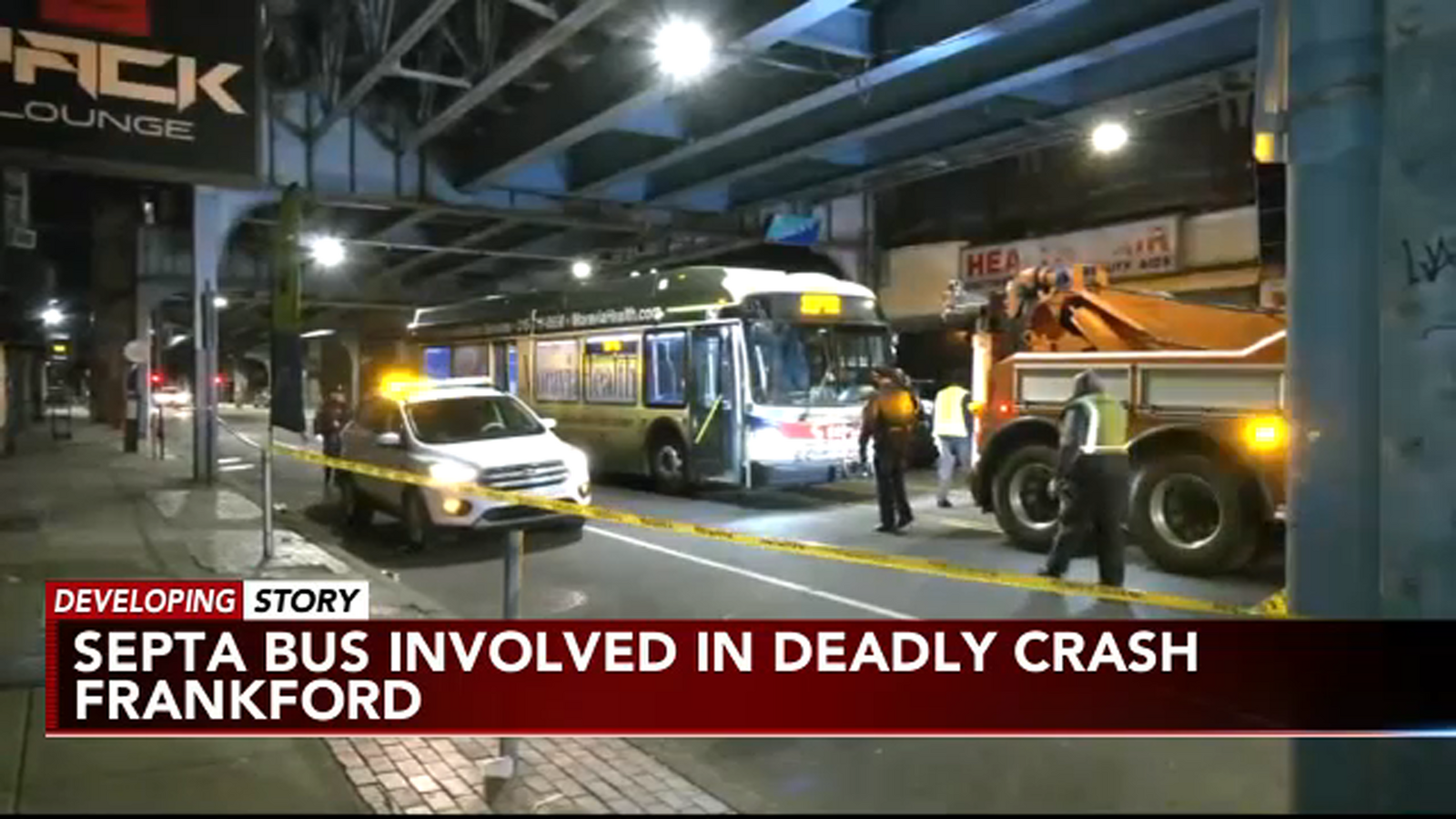 1 man dead after SEPTA bus crash in Frankford: Officials - 6abc ...