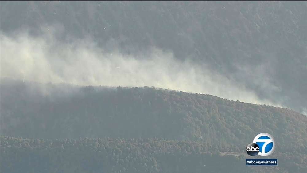 Springs Fire: Blaze erupts in Angeles National Forest