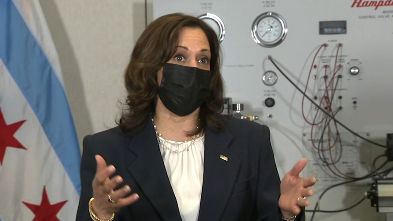 Vice President Kamala Harris visits Chicago to highlight COVID vaccine equity Vice President Kamala Harris visits Chicago to highlight COVID vaccine equity