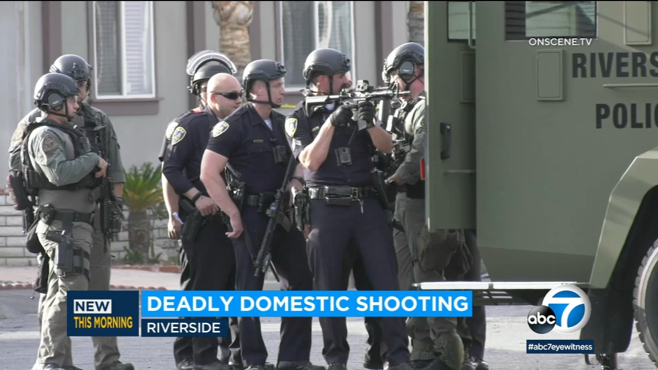 Barricade in Riverside ends with domestic violence suspect found dead