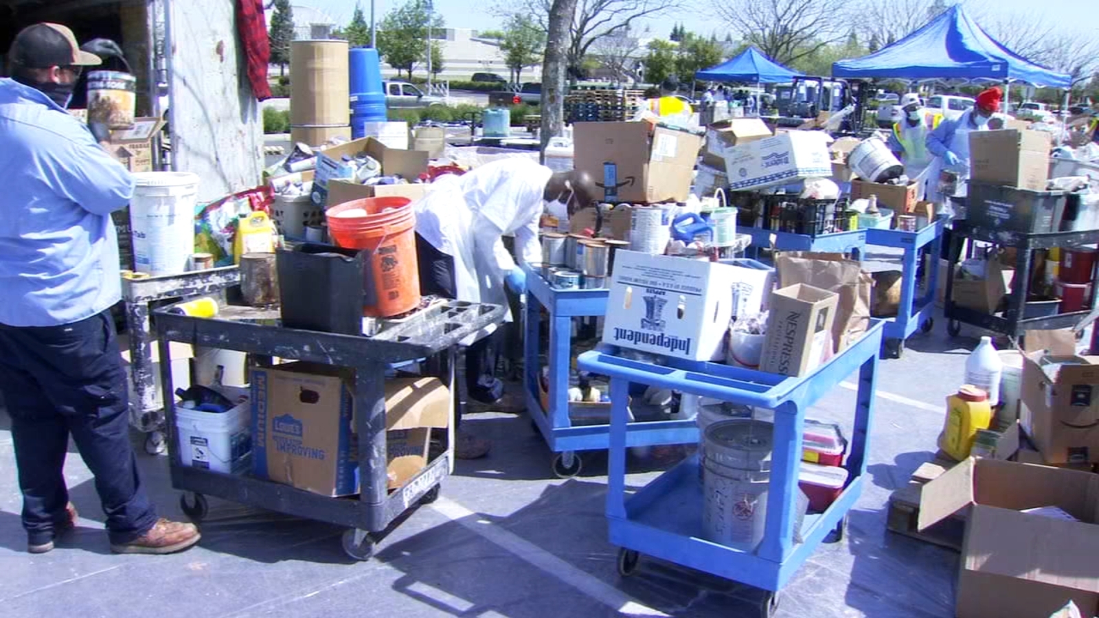 Ewaste dropoff event held in Clovis ABC30 Fresno