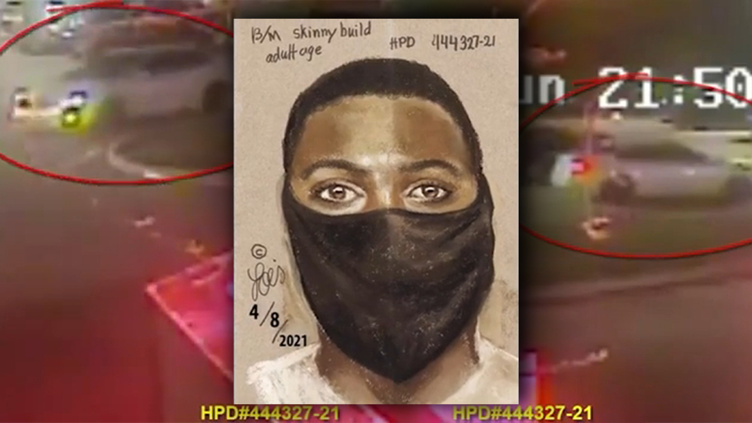 Video of suspect released after dad dies in front of daughter
