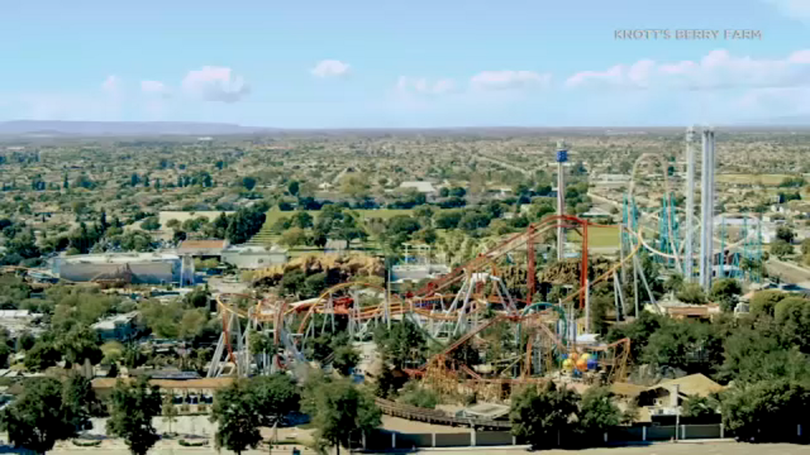 Knott's Berry Farm announces reopening date of May 21, details on 100th