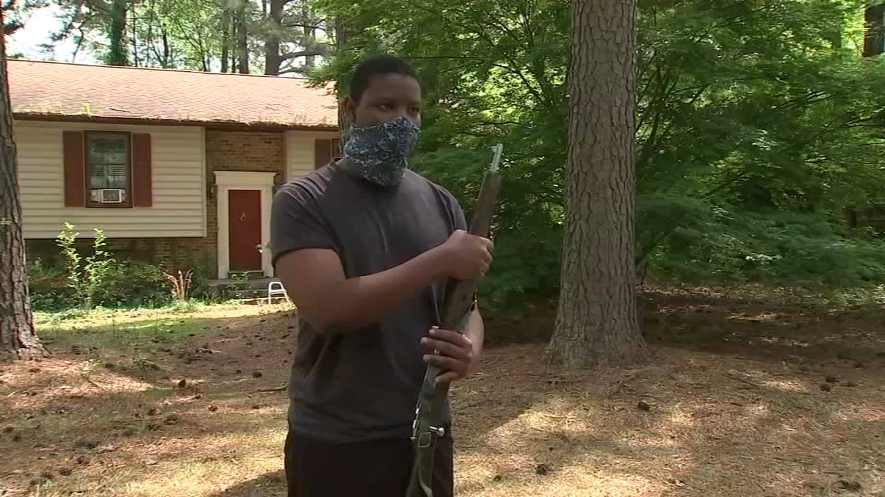 Neighbor calls police on Raleigh teen practicing with ROTC rifle