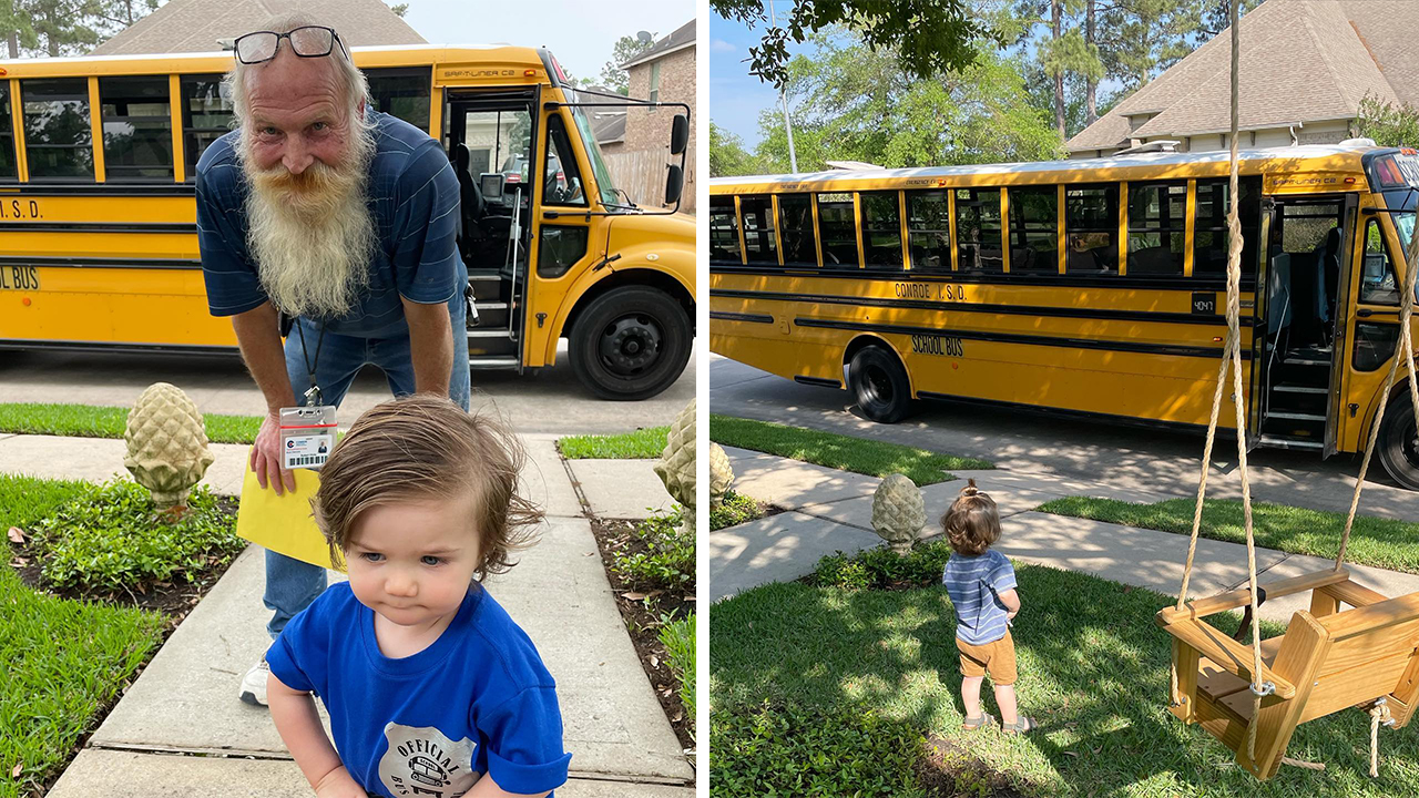 Conroe ISD bus driver makes boy 'Official Bus Patrol'