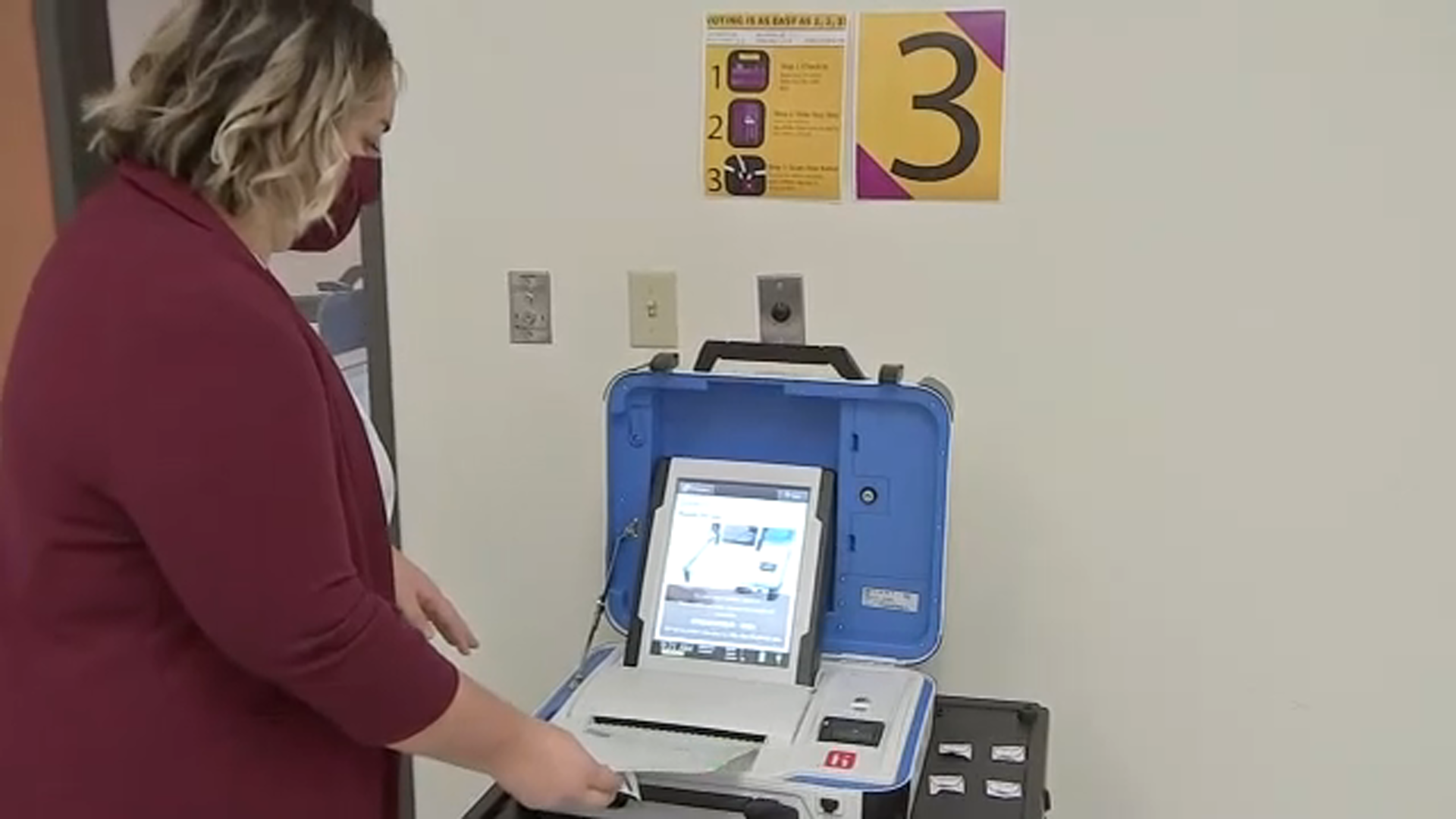Harris Co. early voting underway with new machines