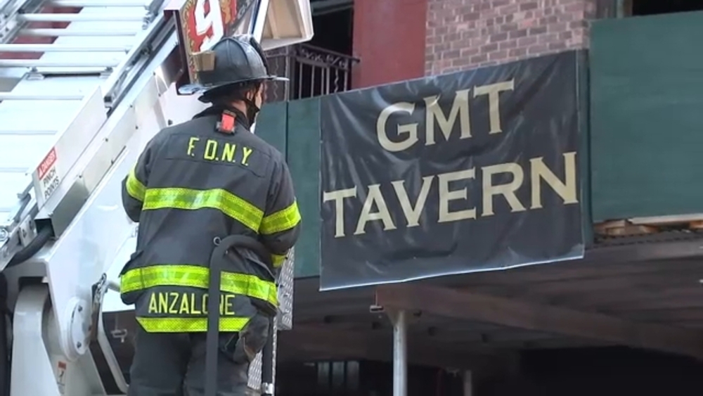 4 firefighters injured, popular tavern destroyed in fire