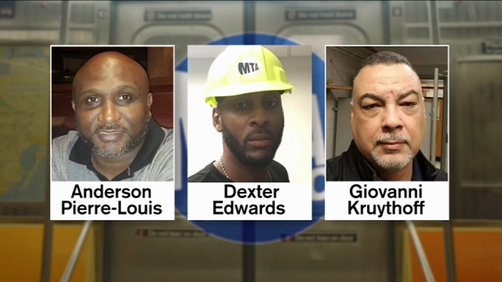 MTA Heroes: 3 employees save suicidal man's life in Manhattan