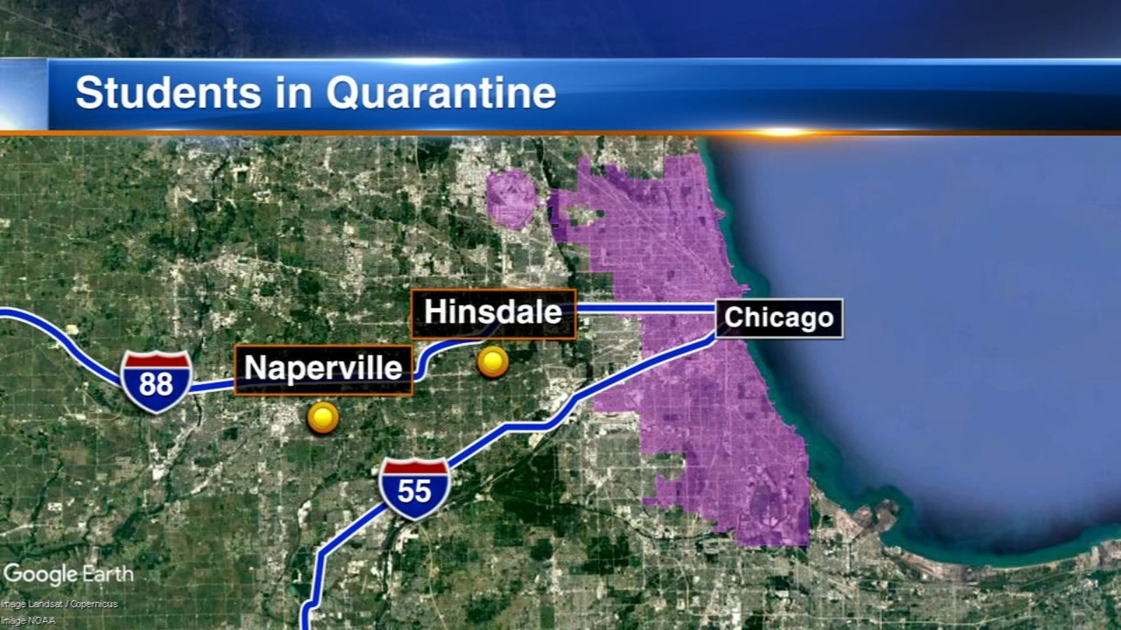 COVID Illinois Over 700 Naperville School District 203 students under