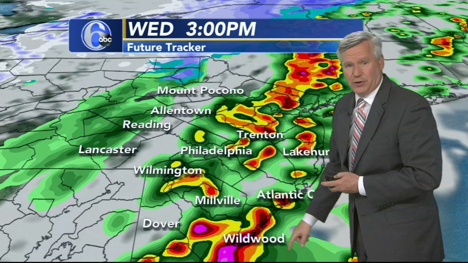 Philadelphia AccuWeather forecast for Pennsylvania, New Jersey and