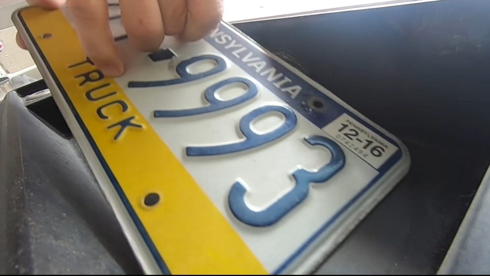 Vehicle Tag Thefts On The Rise In Philadelphia Possibly Connected To Carjackings 6abc Philadelphia
