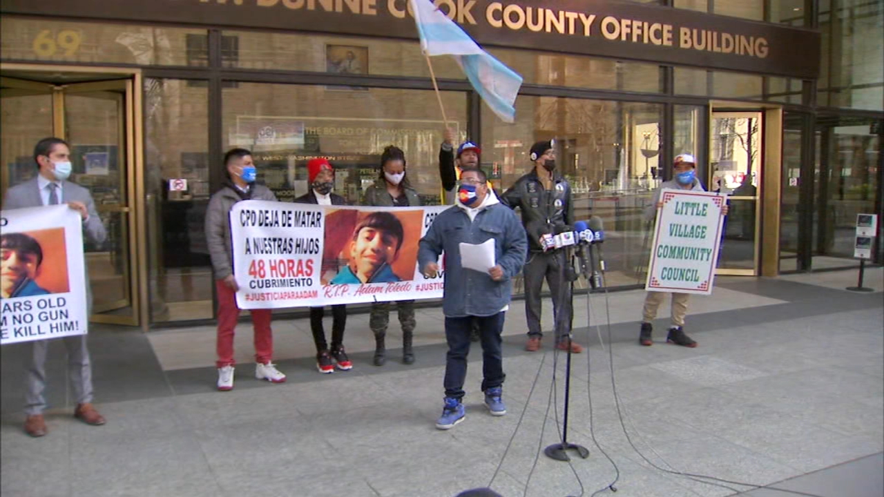 Protesters demand Kim Foxx apologize for Adam Toledo statements by prosecutor