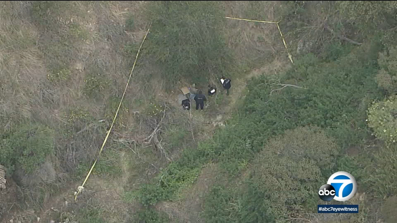 Possible human remains found by hiker in hills above Burbank