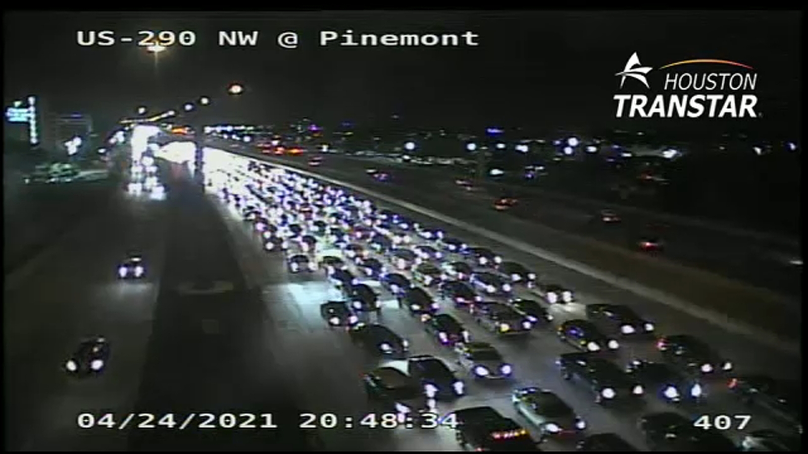 5-vehicle crash closes 290 eastbound at Bingle Road 1 5-vehicle crash closes 290 eastbound at Bingle Road