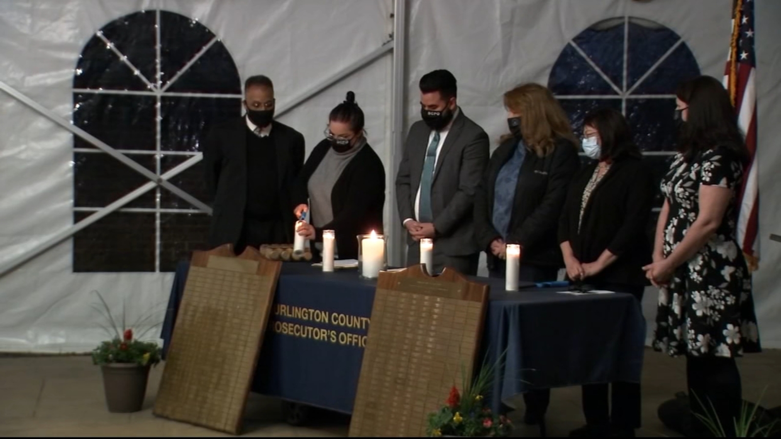 Victims of violence memorialized in Burlington County, New Jersey ...