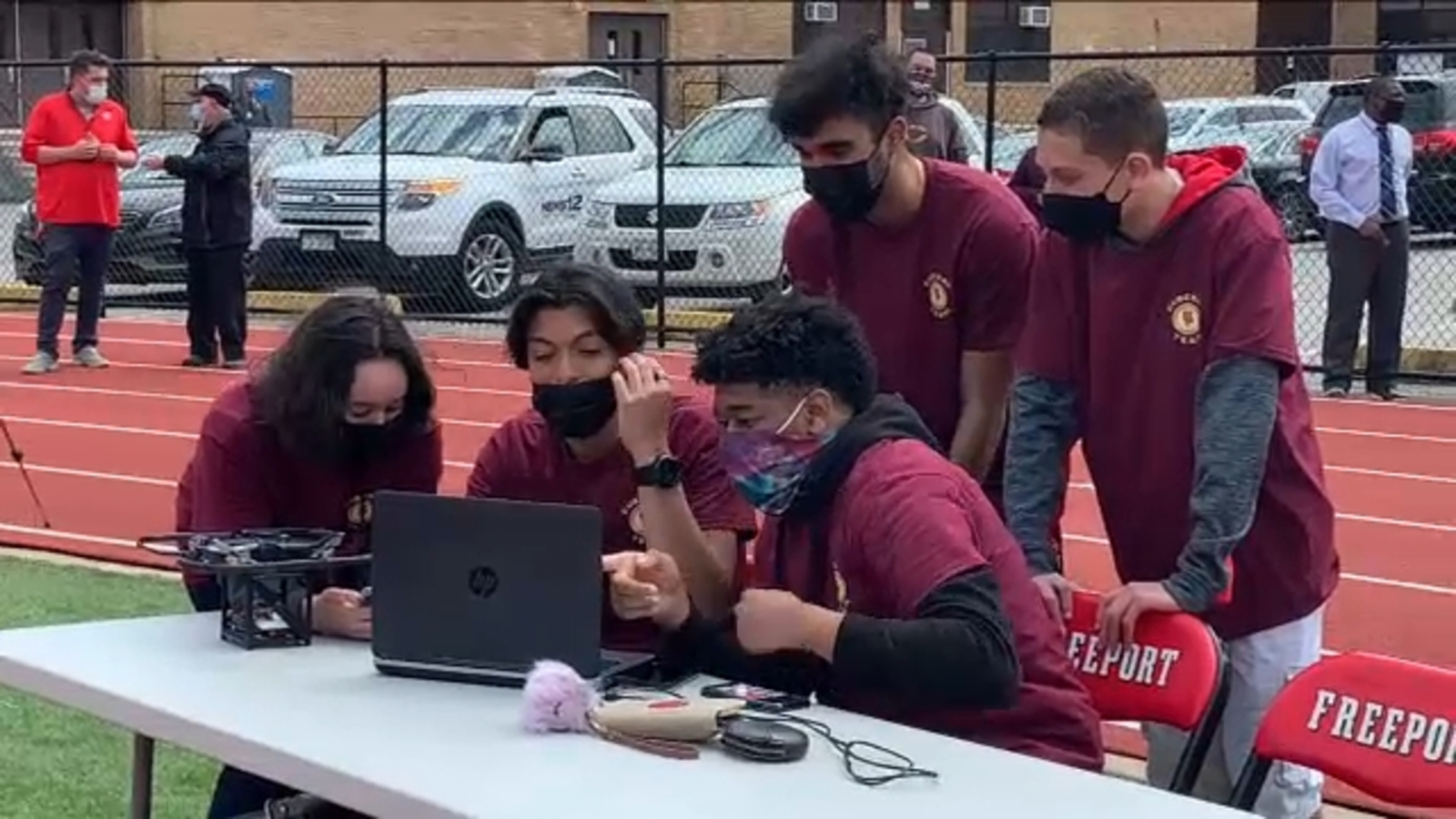 Freeport students blast CubeSat into sky in NASA challenge, one of five ...