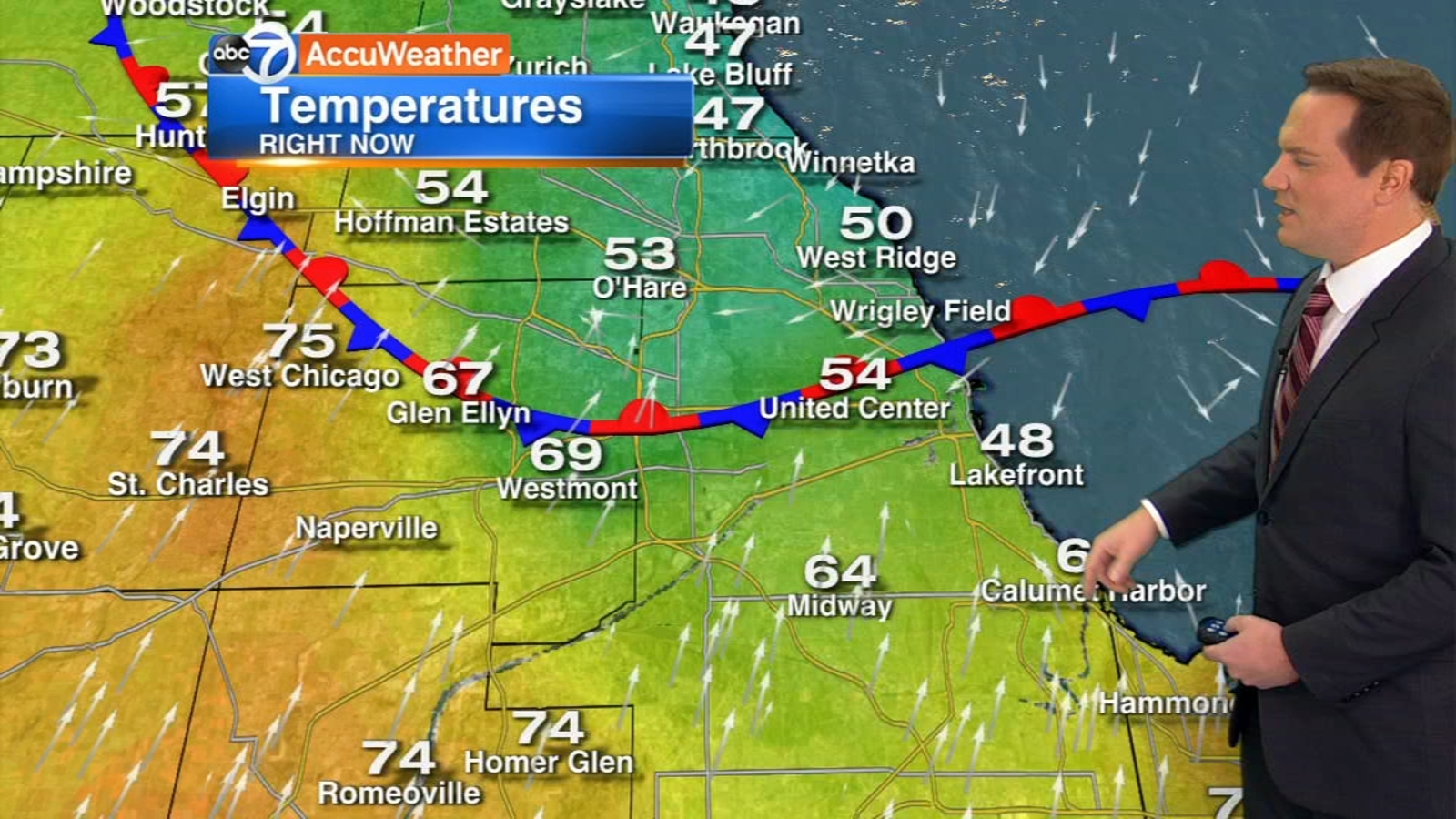 Chicago Weather Scattered rain, storms Wednesday ABC7 Chicago