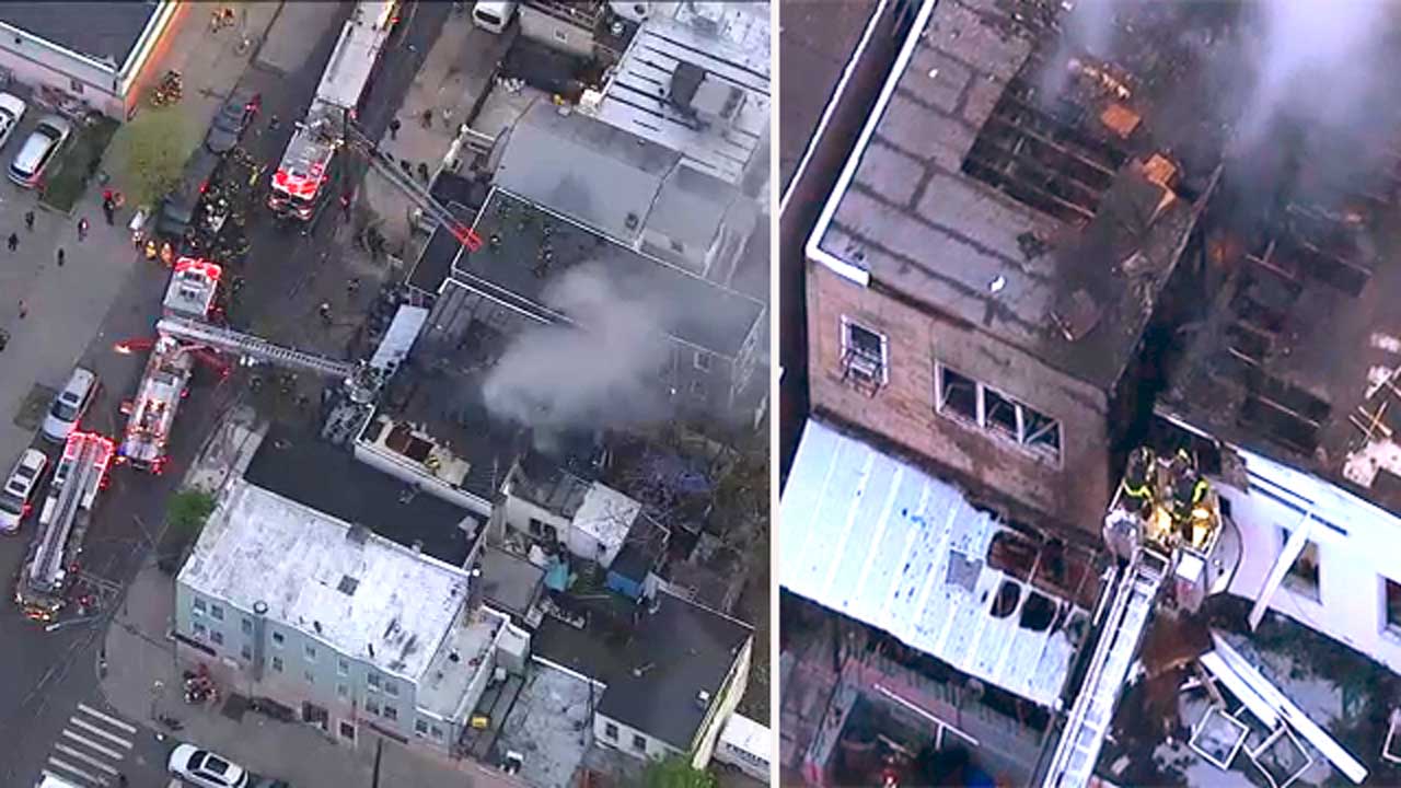 FDNY battles house fire in Brooklyn