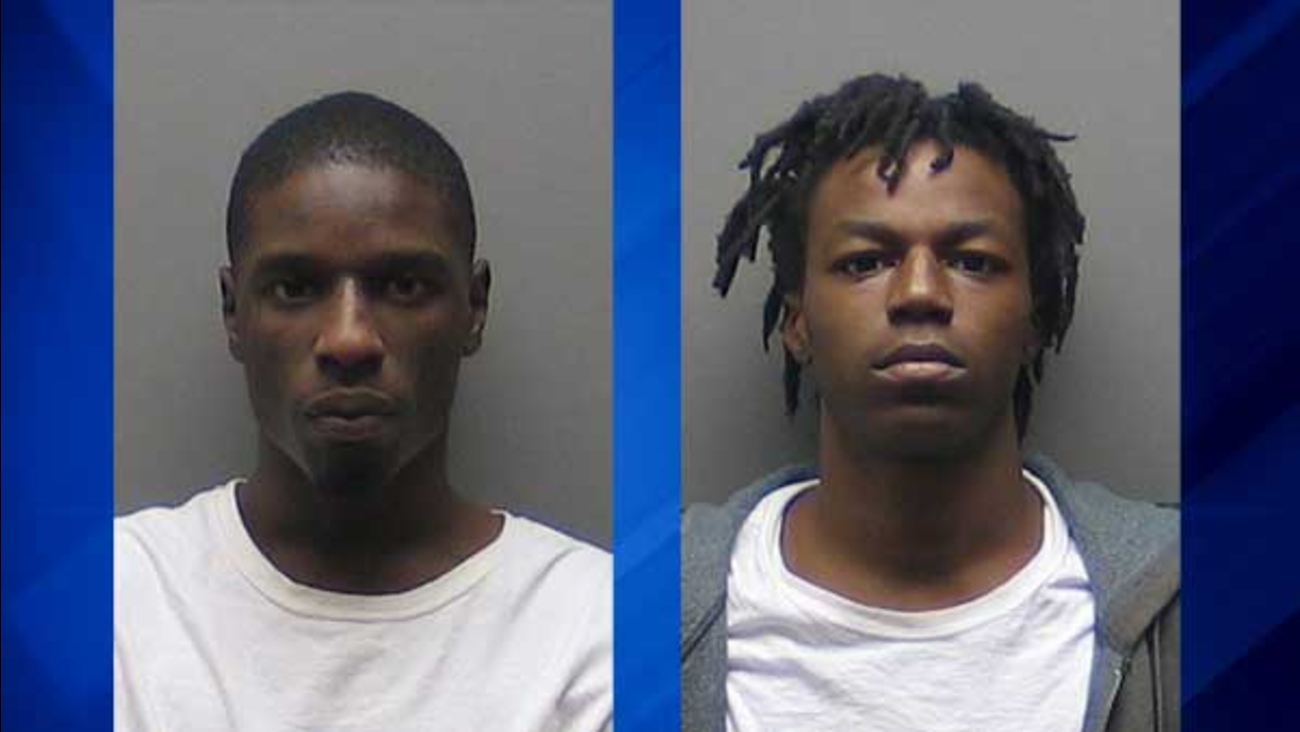 Harris Andrew Howard, 22, and Enrico Nelson, 19, both of Florida, were charged in the attempted burglary of a vehicle in west suburban St. Charles.