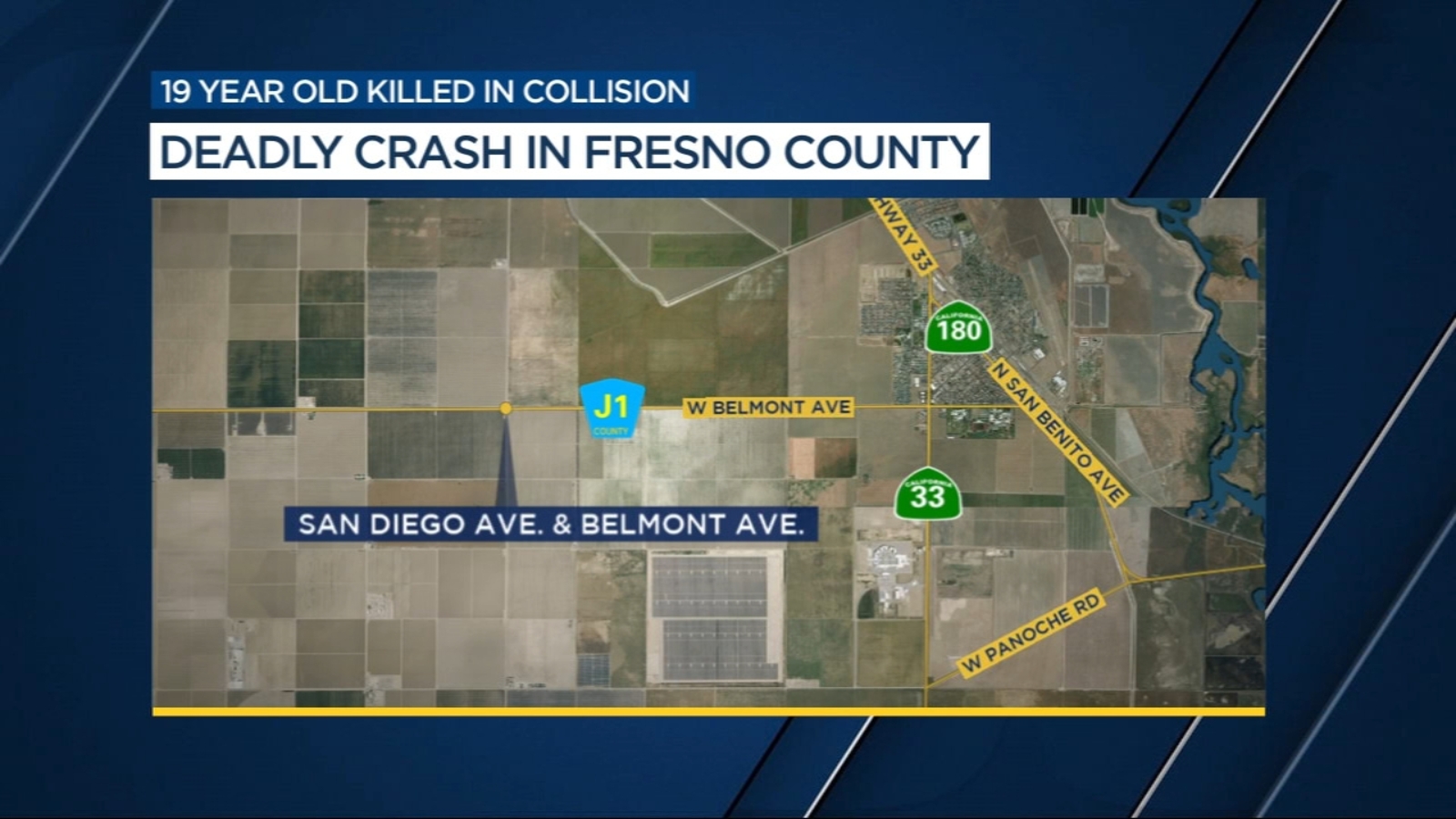 19-year-old killed in western Fresno County crash, CHP says - ABC30 Fresno