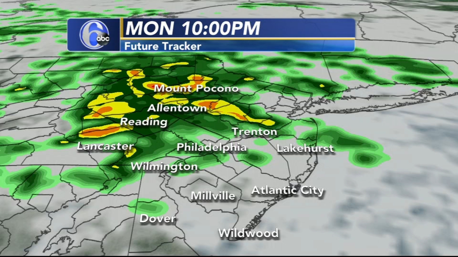 Philadelphia AccuWeather forecast for Pennsylvania, New Jersey and