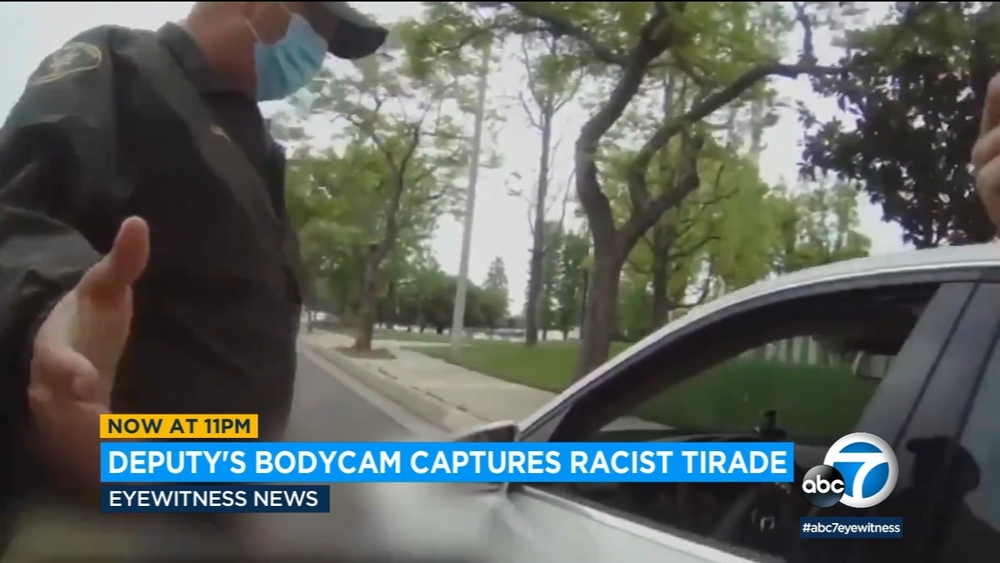 Video shows racist tirade against LA County deputy