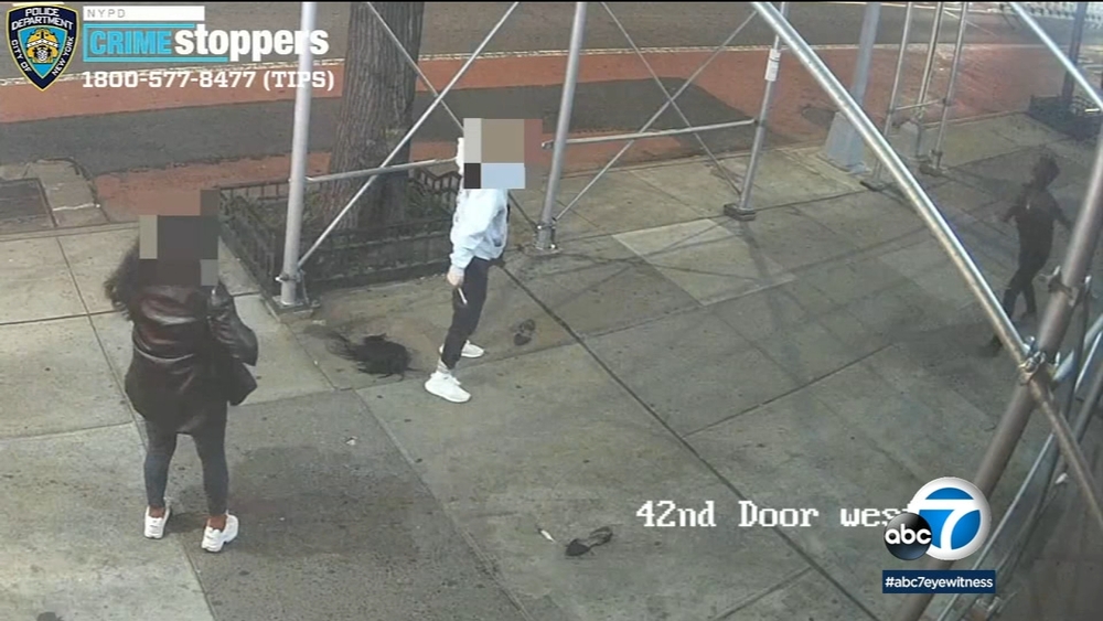 Asian woman walking in NYC hit with hammer by stranger