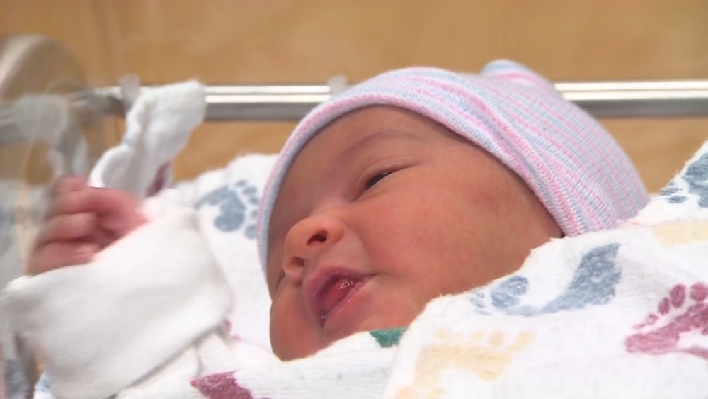 US birth rate falls to lowest point in a century