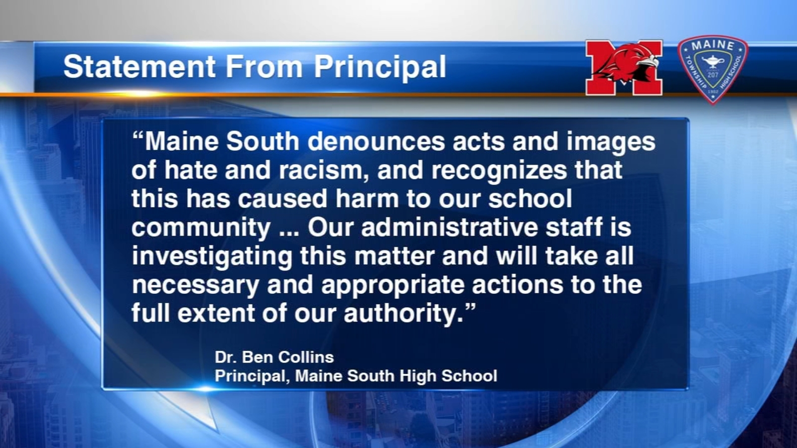 Maine South High School Investigating Photo Re Enacting George Floyd S Murder Abc7 Chicago