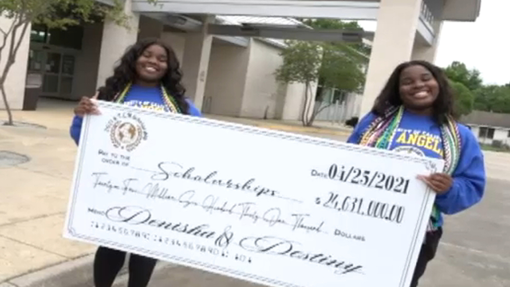 Identical twins in Louisiana earn $24M in scholarship money