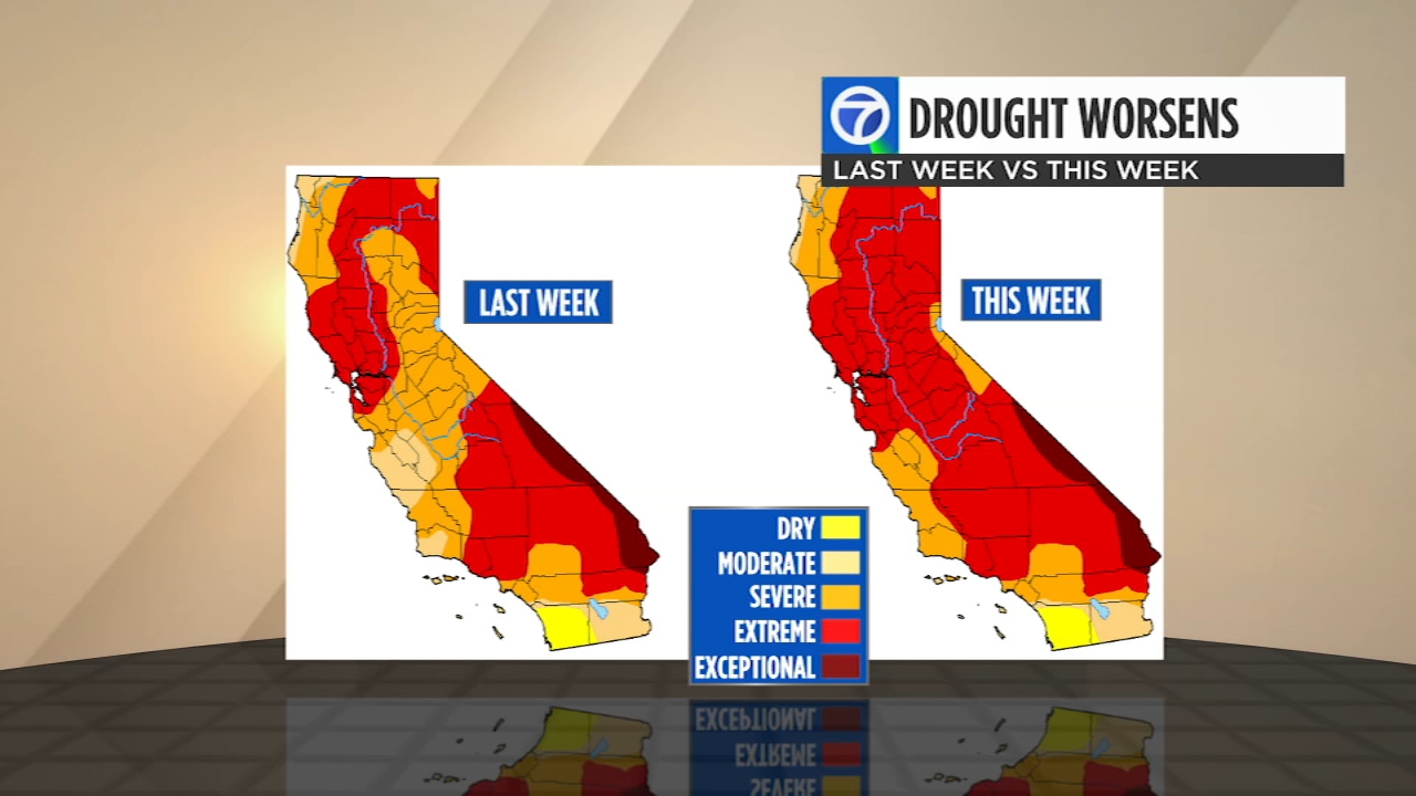 Bay Area now under 'extreme' drought