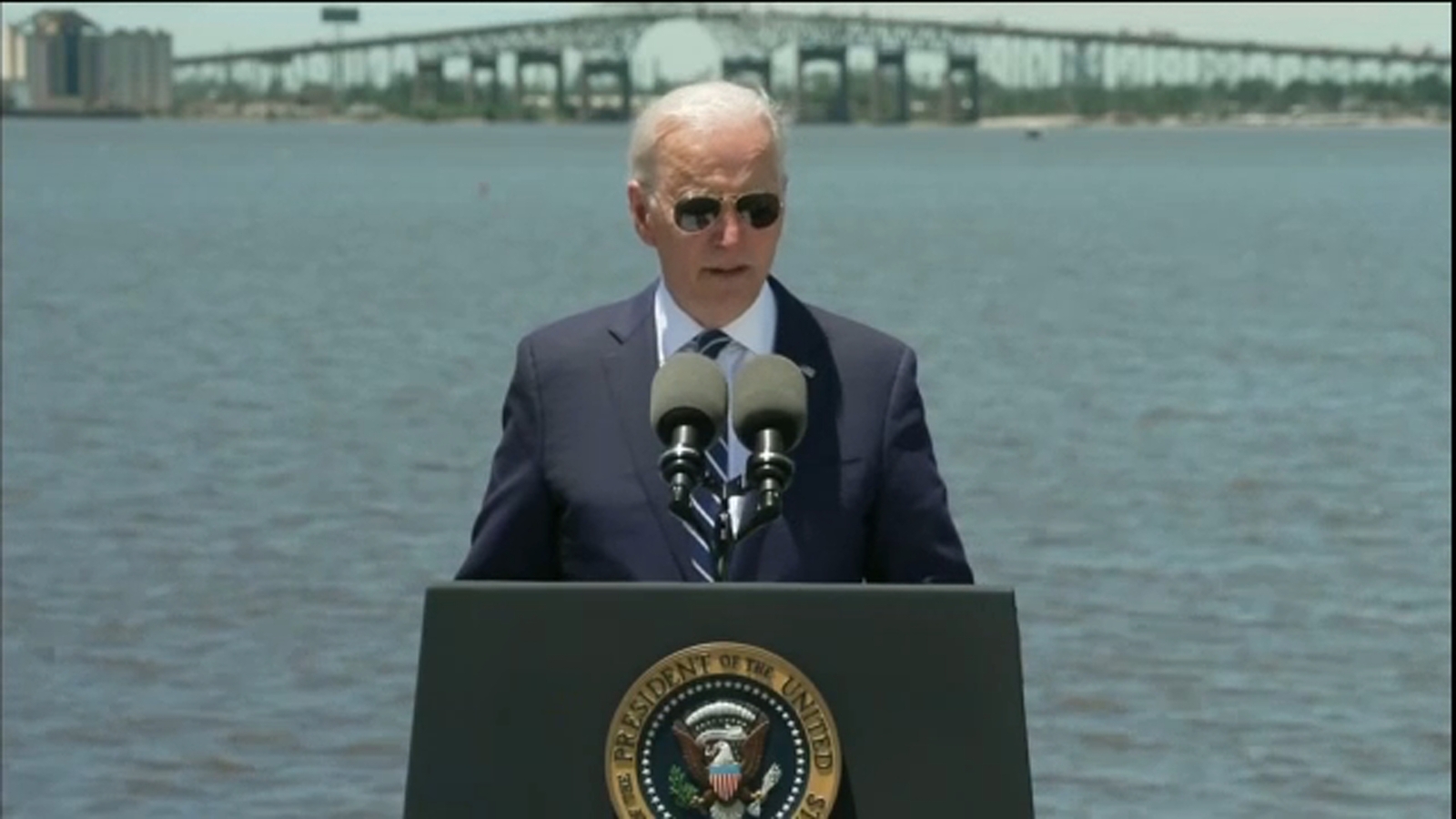 Biden touts big infrastructure plan in GOP stronghold of Louisiana 1 Biden touts big infrastructure plan in GOP stronghold of Louisiana