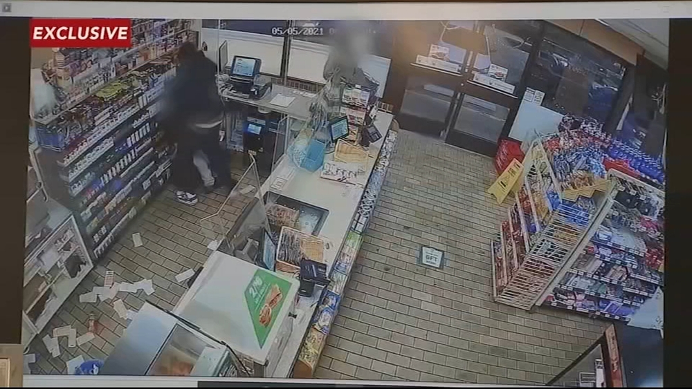 Caught on camera: 7-Eleven store clerk attacked in Bala Cynwyd 