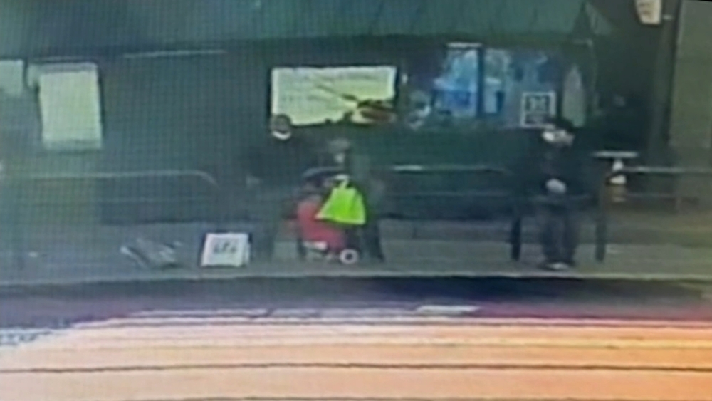 Surveillance video shows violent SF bus stop stabbing of 2 Asian women