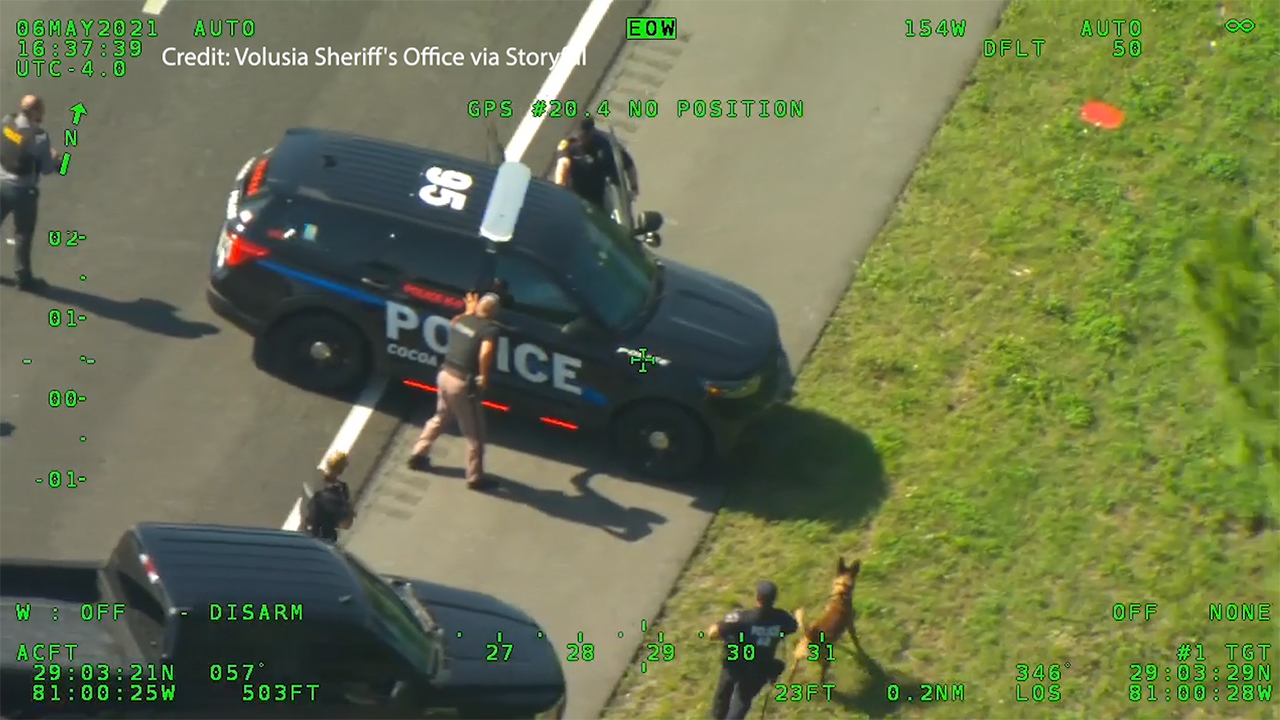 Suspect flees police in stolen patrol car, crashes, steals 2nd patrol car
