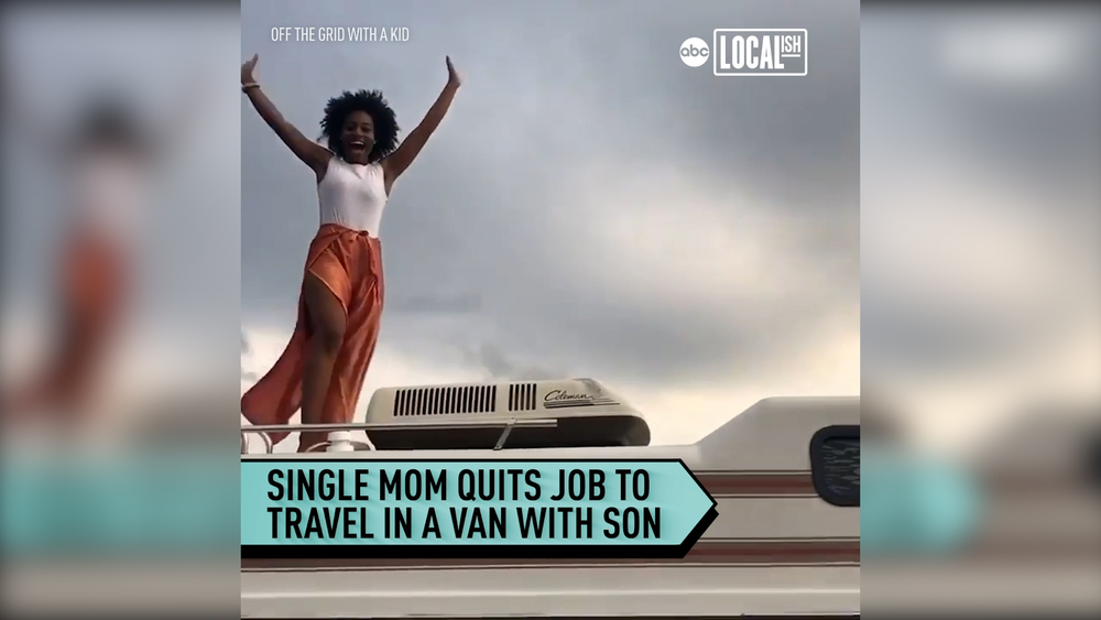Single mom and son take on van life