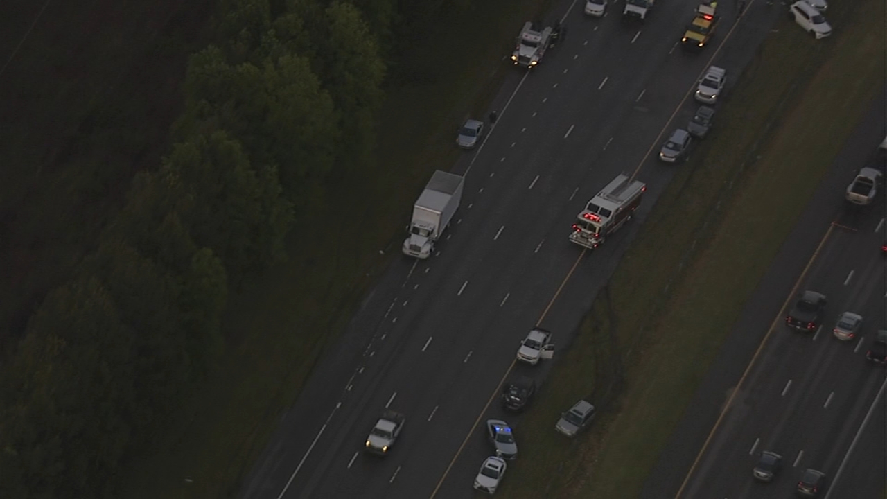 I-540 lanes reopen after 30 car pileup in Wake County